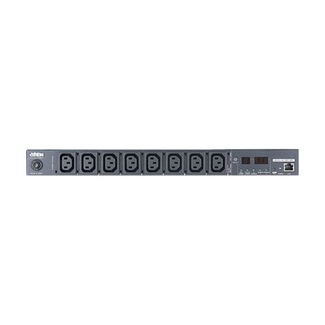 Aten PE7108G 15A/10A 8-Outlet 1U Outlet-Metered eco PDU - 2